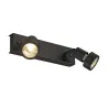 PURI, applique et plafonnier intérieur, double, noir mat, GU10/QPAR51, 2x 50W max