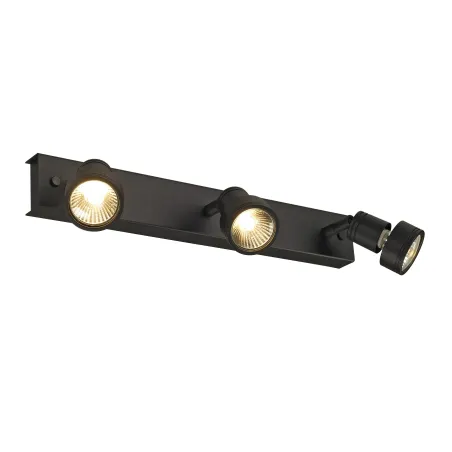 PURI, applique et plafonnier intérieur, triple, noir mat, GU10/QPAR51, 3x 50W max