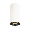 NUMINOS® L, plafonnier intérieur, 24 deg , blanc/noir, LED, 28W, 3000K, variable Dali