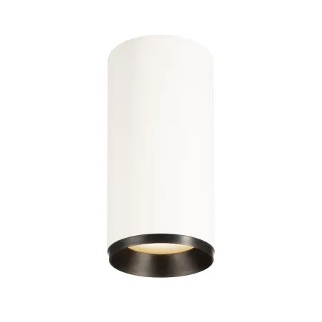 NUMINOS® L, plafonnier intérieur, 36 deg , blanc/noir, LED, 28W, 3000K, variable Dali