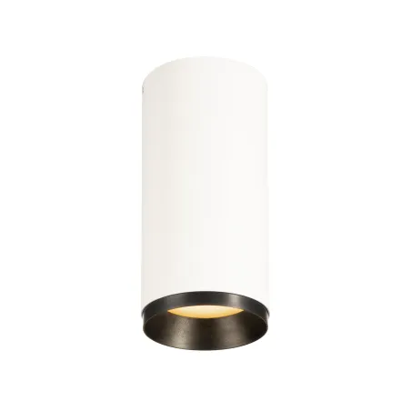 NUMINOS® M, plafonnier intérieur, 36 deg , blanc/noir, LED, 20W, 2700K, variable Dali