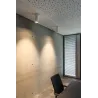 NUMINOS® M, plafonnier intérieur, 36 deg , blanc/noir, LED, 20W, 3000K, variable Dali