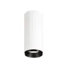 NUMINOS® S, plafonnier intérieur, 36 deg , blanc/noir, LED, 11W, 4000K, variable Dali