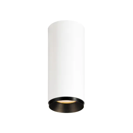NUMINOS® S, plafonnier intérieur, 60 deg , blanc/noir, LED, 11W, 2700K, variable Dali