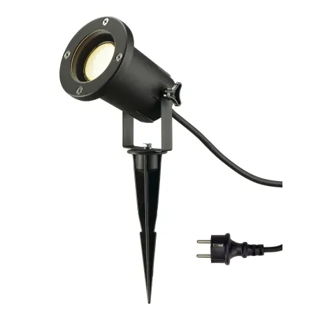 BIG NAUTILUS, projecteur extérieur, rond, noir, GU10/LED GU10 51mm, 11W max, IP65