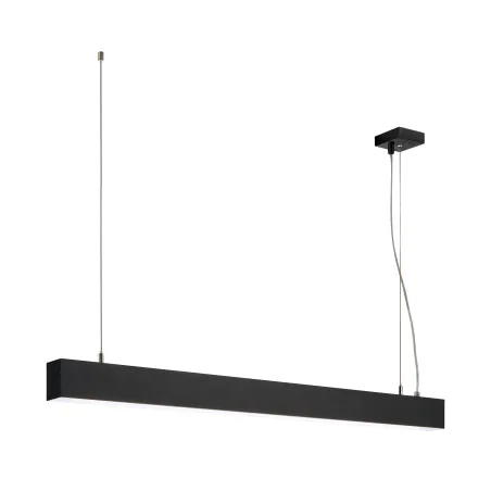 GLENOS, suspension profilée intérieure, 1m, noir, LED, 43W, 4000K, variable 1-10V