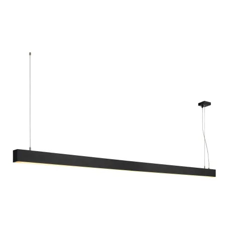 GLENOS, suspension profilée intérieure, 2m, noir, LED, 85W, 3000K, variable 1-10V