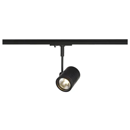 BIMA, spot pour rail 1 allumage intérieur, simple, noir mat, GU10/QPAR51, 50W max
