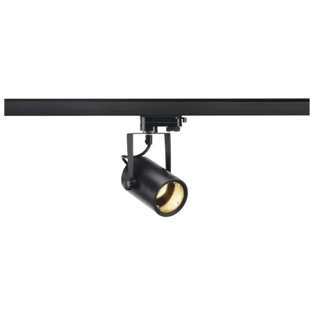 EURO SPOT TRACK, spot pour rail 3 allumages intérieur, noir, GU10/QPAR51, 25W max