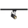 EURO SPOT TRACK, spot pour rail 3 allumages intérieur, noir, GU10/QPAR51, 25W max