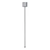 EUTRAC®, suspension rigide, longueur 60cm, pour rail 3 allumages en saillie, gris