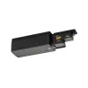 S-TRACK, alimentation, Dali, terre droite, pour rail 3 allumages, intérieur, noir