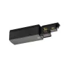 S-TRACK, alimentation, Dali, terre gauche, pour rail 3 allumages, intérieur, noir