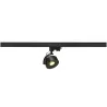 KALU TRACK, spot pour rail 3 allumages intérieur, noir, LED, 13W, 3000K, variable