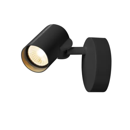 HELIA, applique et plafonnier intérieur, simple, noir, LED, 11W, 3000K, variable