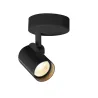 HELIA, applique et plafonnier intérieur, simple, noir, LED, 11W, 3000K, variable