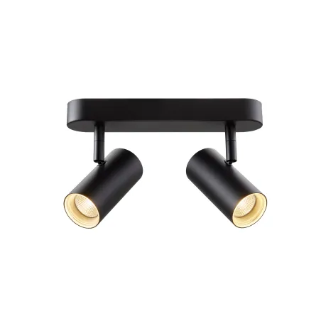 NOBLO, applique et plafonnier intérieur, double, noir, LED, 16W, 2700K, variable