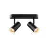 NOBLO, applique et plafonnier intérieur, double, noir, LED, 16W, 2700K, variable