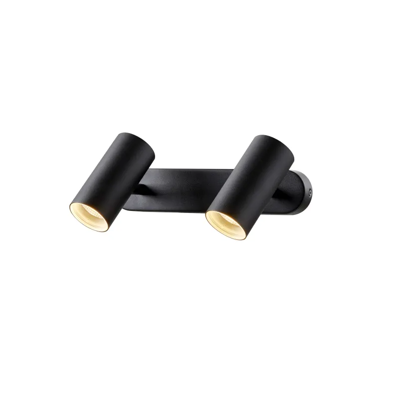 NOBLO, applique et plafonnier intérieur, double, noir, LED, 16W, 2700K, variable