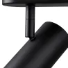 NOBLO, applique et plafonnier intérieur, double, noir, LED, 16W, 2700K, variable
