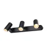NOBLO, applique et plafonnier intérieur, triple, noir, LED, 24W, 2700K, variable