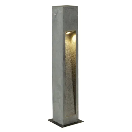 ARROCK STONE 75, borne extérieure, gris, LED, 9W, 3000K, IP55, basalte, inox 304