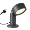 ESKINA 30, borne extérieure, anthracite, LED, 14,5W, 3000K/4000K, IP65, variable