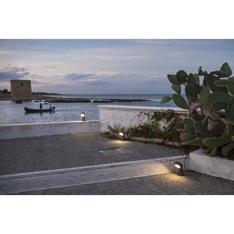 ESKINA 30, borne extérieure, anthracite, LED, 14,5W, 3000K/4000K, IP65, variable