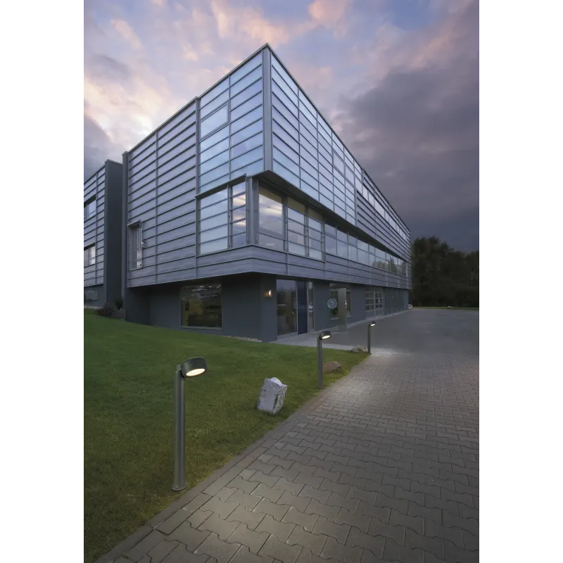 ESKINA 80, borne extérieure, anthracite, LED, 14,5W, 3000K/4000K, IP65, variable