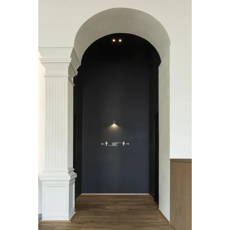 KADUX, encastré de plafond intérieur, double, noir mat, GU10/QPAR111, 2x 75W max