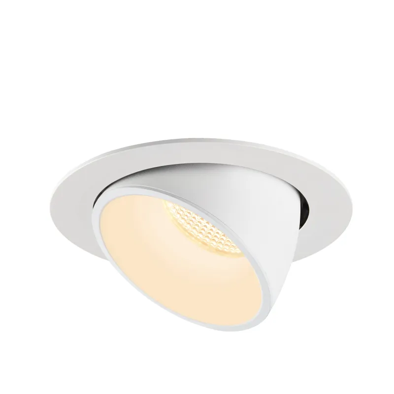 NUMINOS® GIMBLE XL, encastré de plafond intérieur, 20 deg , blanc, LED, 37,4W, 3000K
