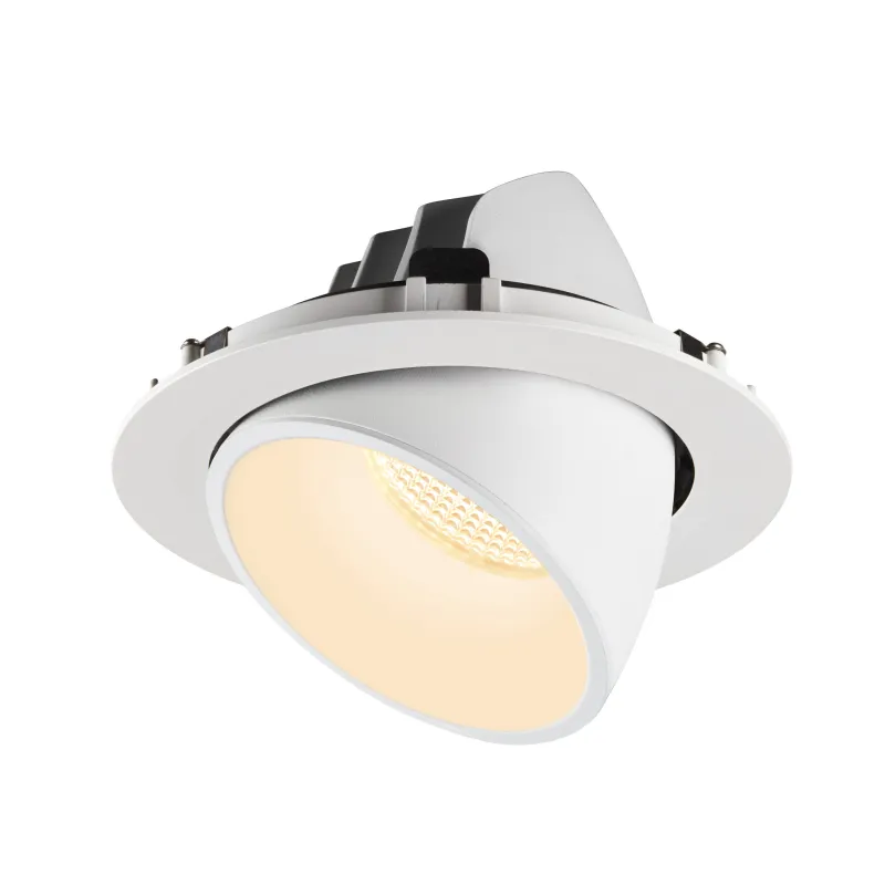 NUMINOS® GIMBLE XL, encastré de plafond intérieur, 20 deg , blanc, LED, 37,4W, 3000K
