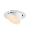 NUMINOS® GIMBLE XL, encastré de plafond intérieur, 40 deg , blanc, LED, 37,4W, 2700K