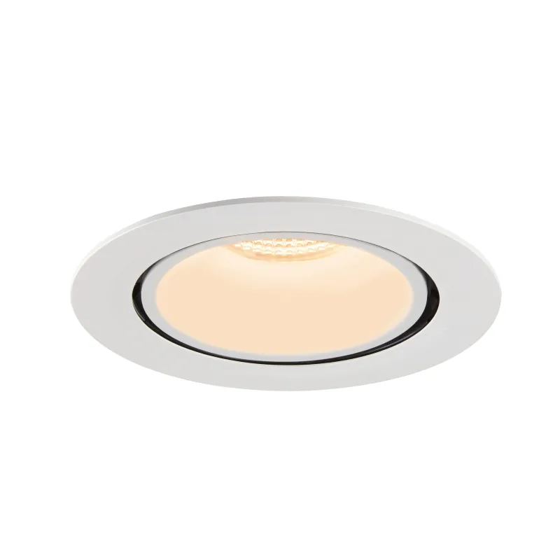 NUMINOS® GIMBLE XL, encastré de plafond intérieur, 40 deg , blanc, LED, 37,4W, 2700K