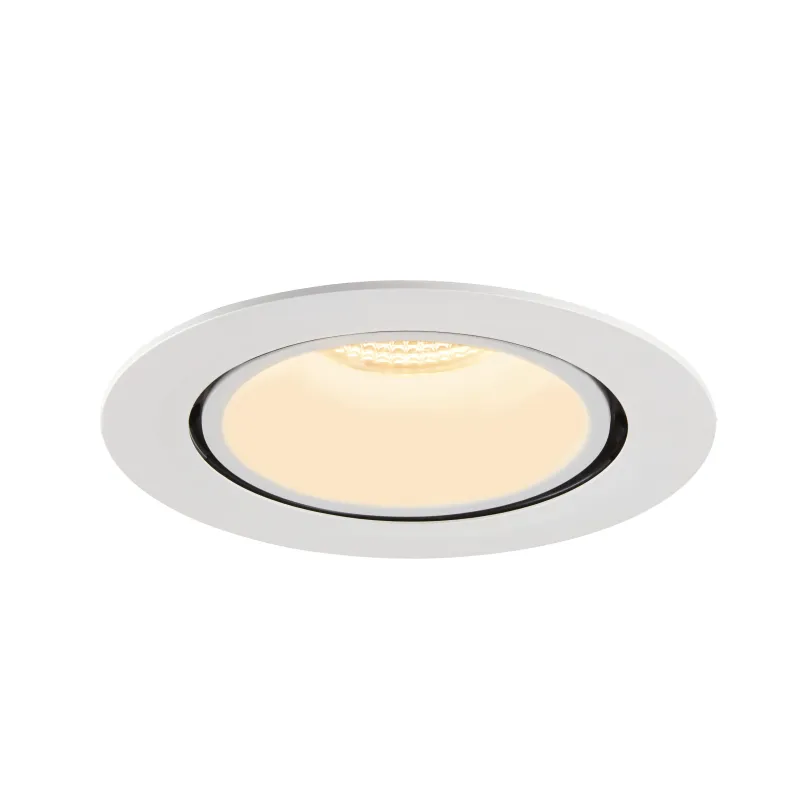 NUMINOS® GIMBLE XL, encastré de plafond intérieur, 40 deg , blanc, LED, 37,4W, 3000K