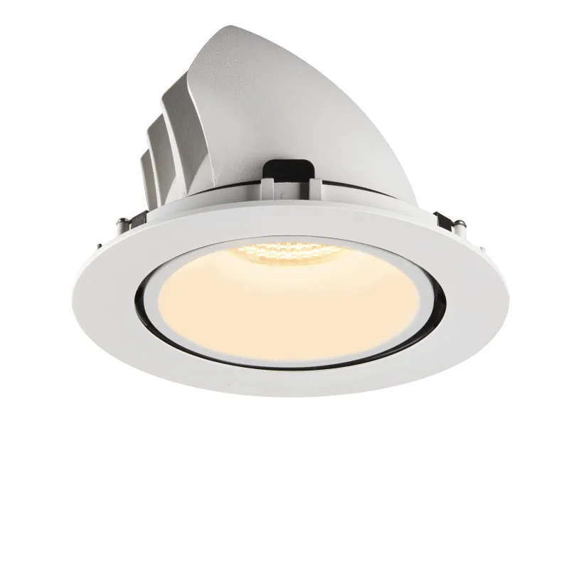NUMINOS® GIMBLE XL, encastré de plafond intérieur, 40 deg , blanc, LED, 37,4W, 3000K