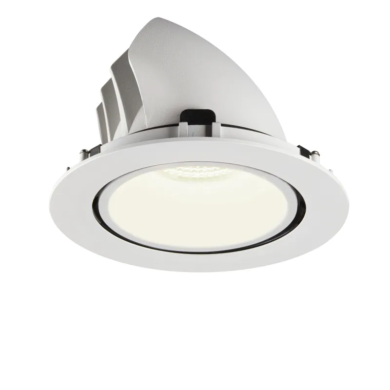 NUMINOS® GIMBLE XL, encastré de plafond intérieur, 40 deg , blanc, LED, 37,4W, 4000K