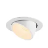 NUMINOS® GIMBLE XL, encastré de plafond intérieur, 55 deg , blanc, LED, 37,4W, 3000K