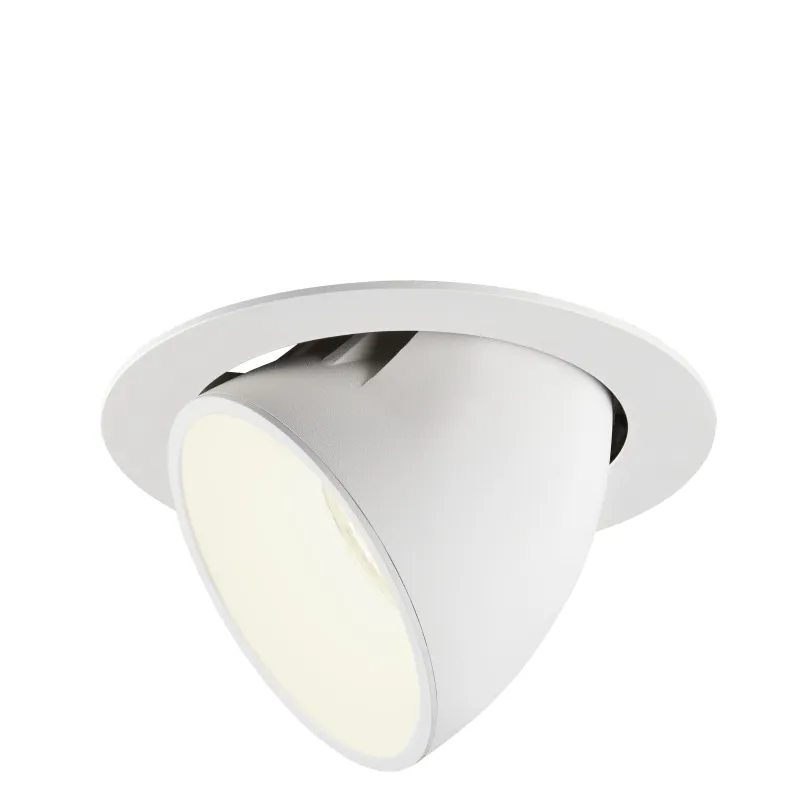 NUMINOS® GIMBLE XL, encastré de plafond intérieur, 55 deg , blanc, LED, 37,4W, 4000K