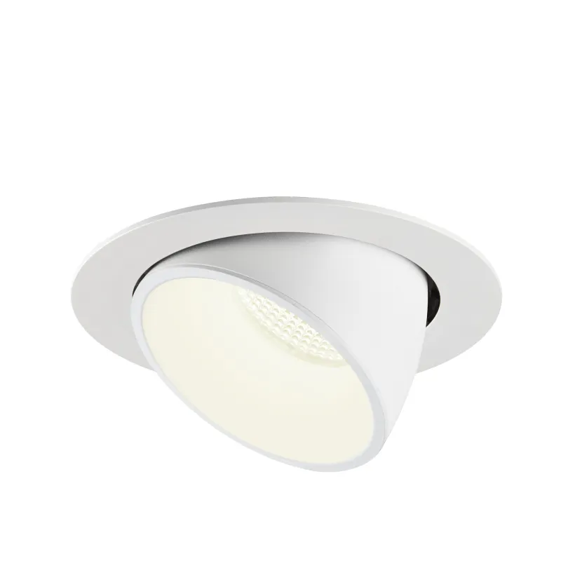 NUMINOS® GIMBLE XL, encastré de plafond intérieur, 55 deg , blanc, LED, 37,4W, 4000K