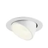 NUMINOS® GIMBLE XL, encastré de plafond intérieur, 55 deg , blanc, LED, 37,4W, 4000K
