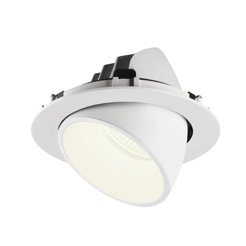 NUMINOS® GIMBLE XL, encastré de plafond intérieur, 55 deg , blanc, LED, 37,4W, 4000K