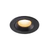 NUMINOS® XS, encastré de plafond intérieur, 20 deg , noir, LED, 7W, 2700K, IP20/IP44