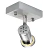 ASTO, applique et plafonnier intérieur, simple, alu brossé, GU10/QPAR51, 75W max