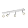 PURI, applique et plafonnier intérieur, quad, blanc mat, GU10/QPAR51, 4x 50W max