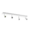 PURI, applique et plafonnier intérieur, quad, blanc mat, GU10/QPAR51, 4x 50W max