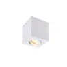 TRILEDO, plafonnier intérieur, simple, carré, blanc, GU10/LED GU10 51mm, 10W max