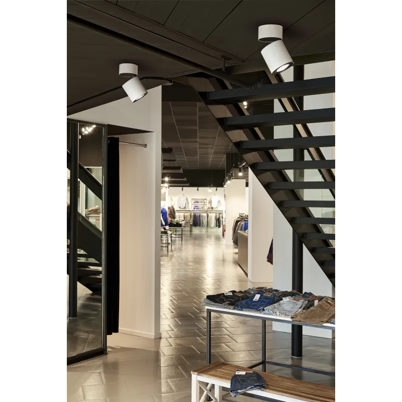 SUPROS, plafonnier intérieur, move, réflecteur 60 deg , noir, LED, 36W, 4000K, IRC90