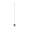 FENDA, suspension intérieure, chrome, E27, 60W max, câble nu sans patère de 1,5m