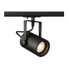 EURO SPOT TRACK, spot pour rail 1 allumage intérieur, noir, GU10/QPAR51, 25W max